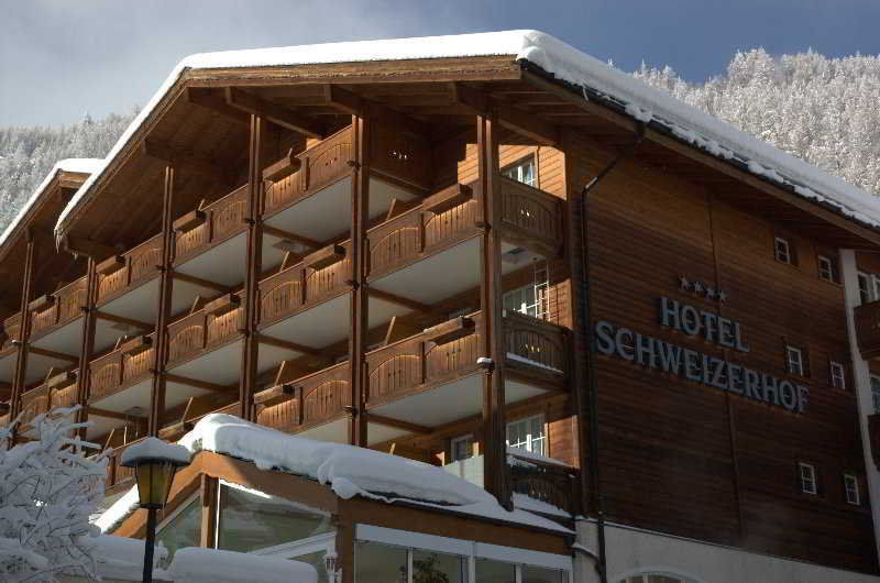 Wellnesshotel Schweizerhof Зас-Фе Экстерьер фото